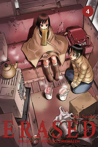 Erased 4 Kei Sanbe manga Japonia japoński komiks