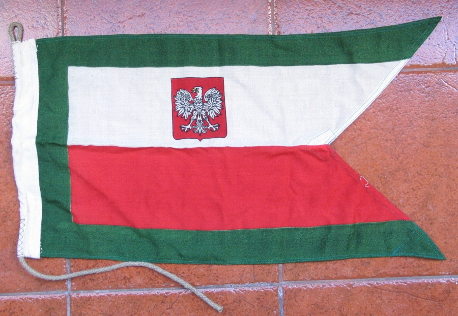 Bandera WOP oryginał super stan PRL