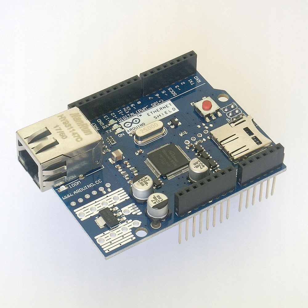 Moduł sieciowy Arduino W5100 Ethernet Shield R3 V2