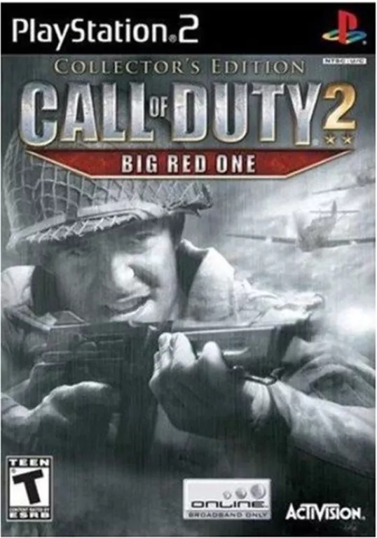GRA PLAYSTATION 2 CALL OF DUTY 2 :BIG RED ONE COLLECTOR'S EDITION