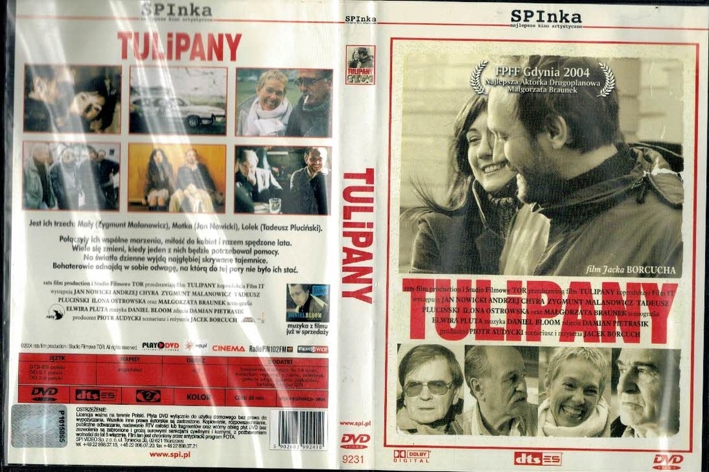 Film TULIPANY płyta DVD kor