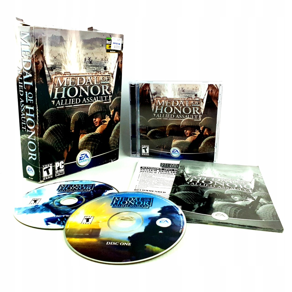 Купить MEDAL OF HONOR ALLIED ASSAULT MINI BIG BOX PC США: отзывы, фото ...
