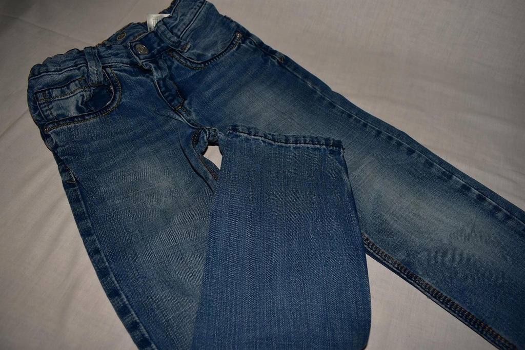 C&A Spodnie jeansy gumka w pasie 122 7