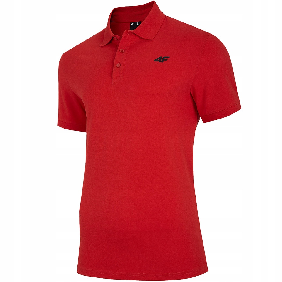 Koszulka męska 4F czerwona NOSH4 TSM008 62S XL