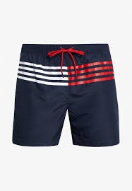 C5179 TOMMY HILFIGER KĄPIELÓWKI GRANAT. R XXL