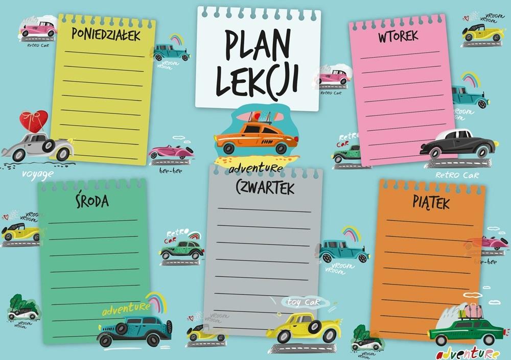 PLAN LEKCJI A5 - AUTA -