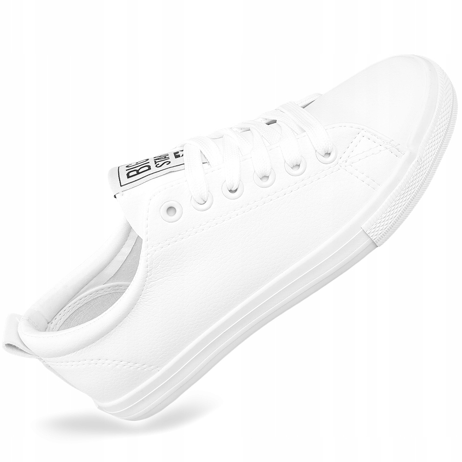 Купить Женские белые кроссовки Big Star из экокожи JJ274311: отзывы, фото, характеристики в интерне-магазине Aredi.ru