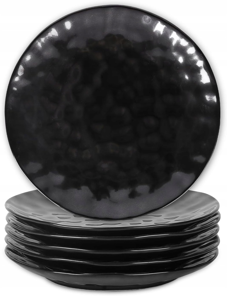 Vicrays Zestaw ceramicznych talerzy obiadowych - porcelana 5 sztuk