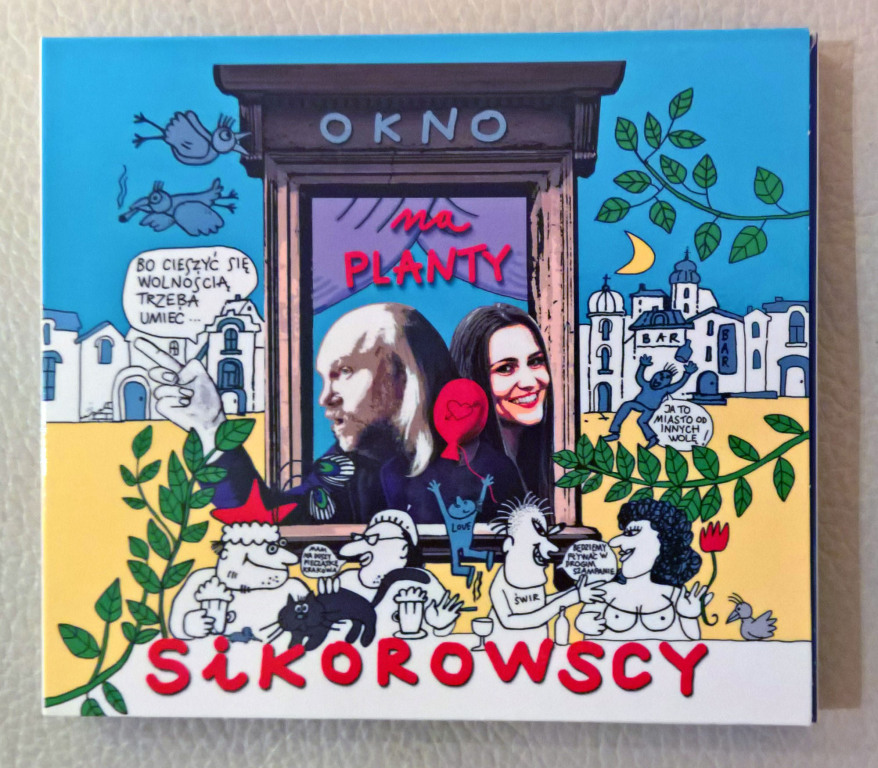 Album CD audio Sikorowscy Okno na Planty