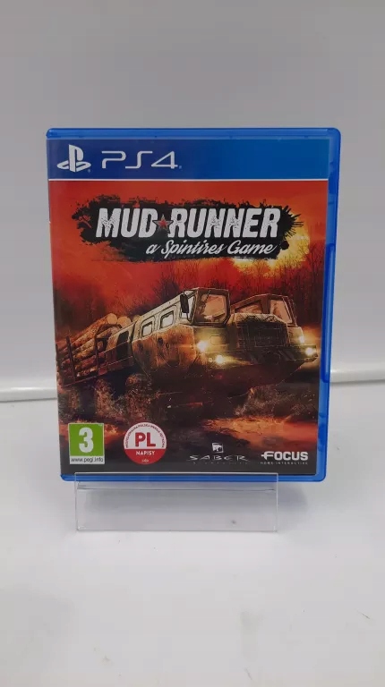 SPINTIRES: MUDRUNNER PS4 / CUSA-09958 / *OKAZJA*