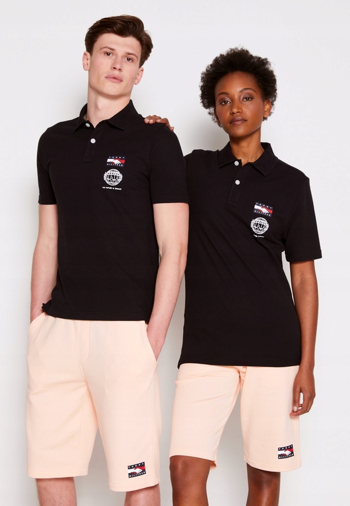 R47D015 KOSZULKA POLO UNISEKS TOMMY HILFIGER S