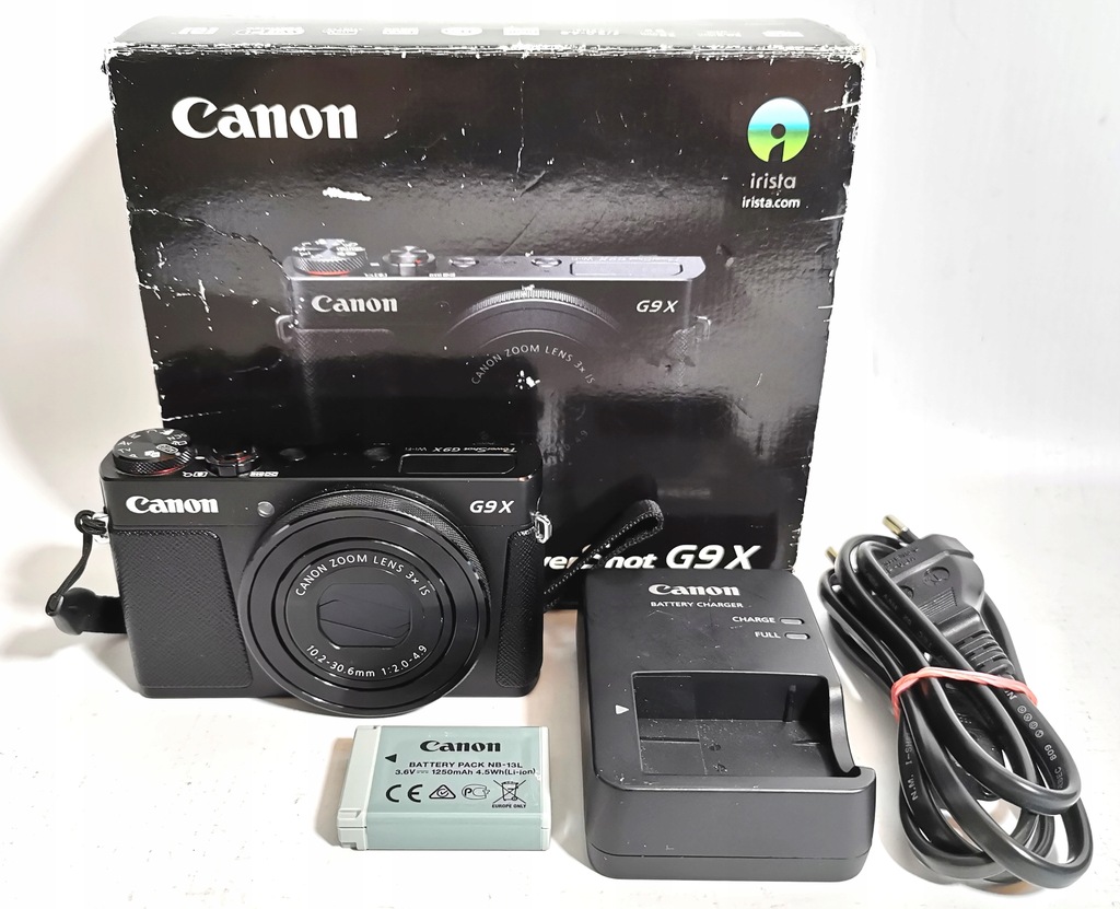 Aparat cyfrowy Canon PowerShot G9 X 11526238351 oficjalne archiwum