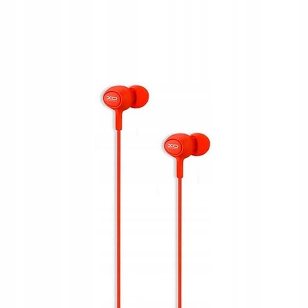 Słuchawki Przewodowe XO S6 - Czerwone, 3,5mm