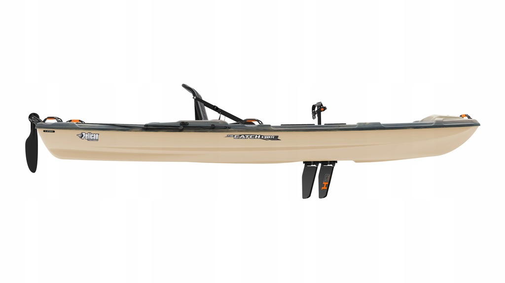 KAJAK WĘDKARSKI PELICAN CATCH 130 HD NAPĘD NOŻNY 7765394953
