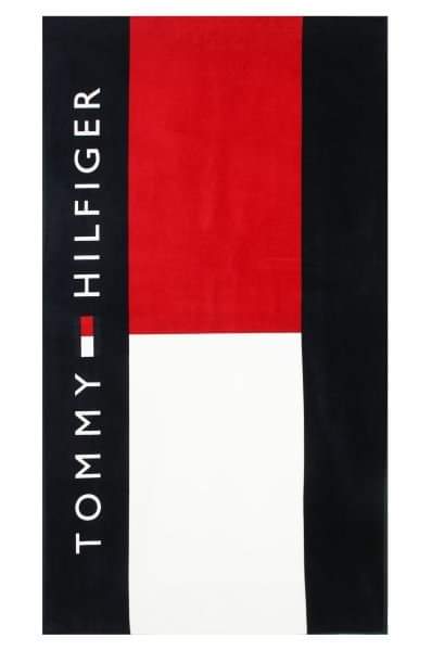 TOMMY HILFIGER Ręcznik plażowy 180/100. - 11674453020 - oficjalne archiwum  Allegro