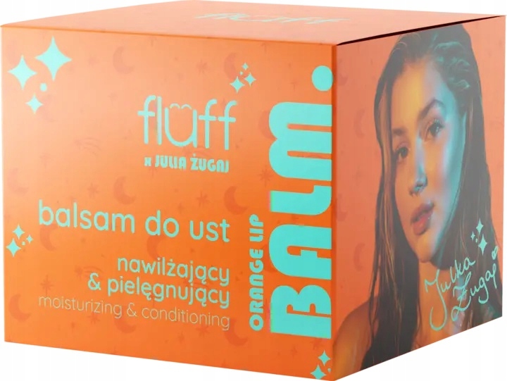 FLUFF Julia Żugaj Balsam do ust o zapachu pomarańczy