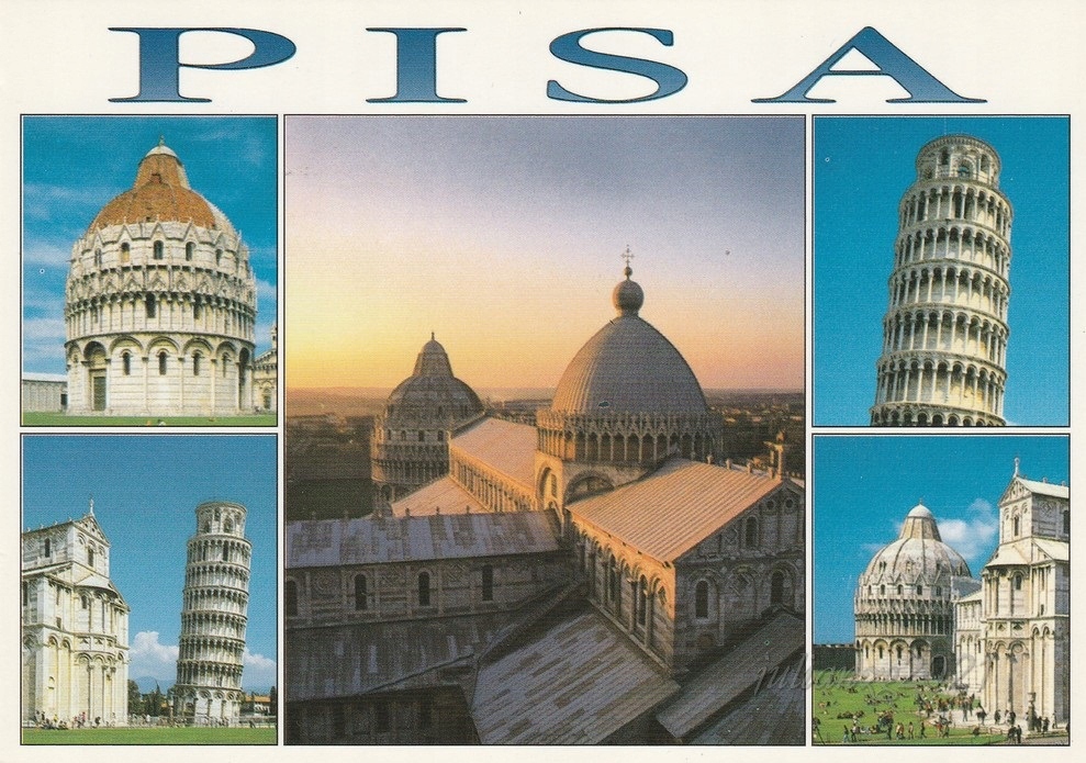 WŁOCHy - Piazza del Duomo ( UNESCO ) - Piza