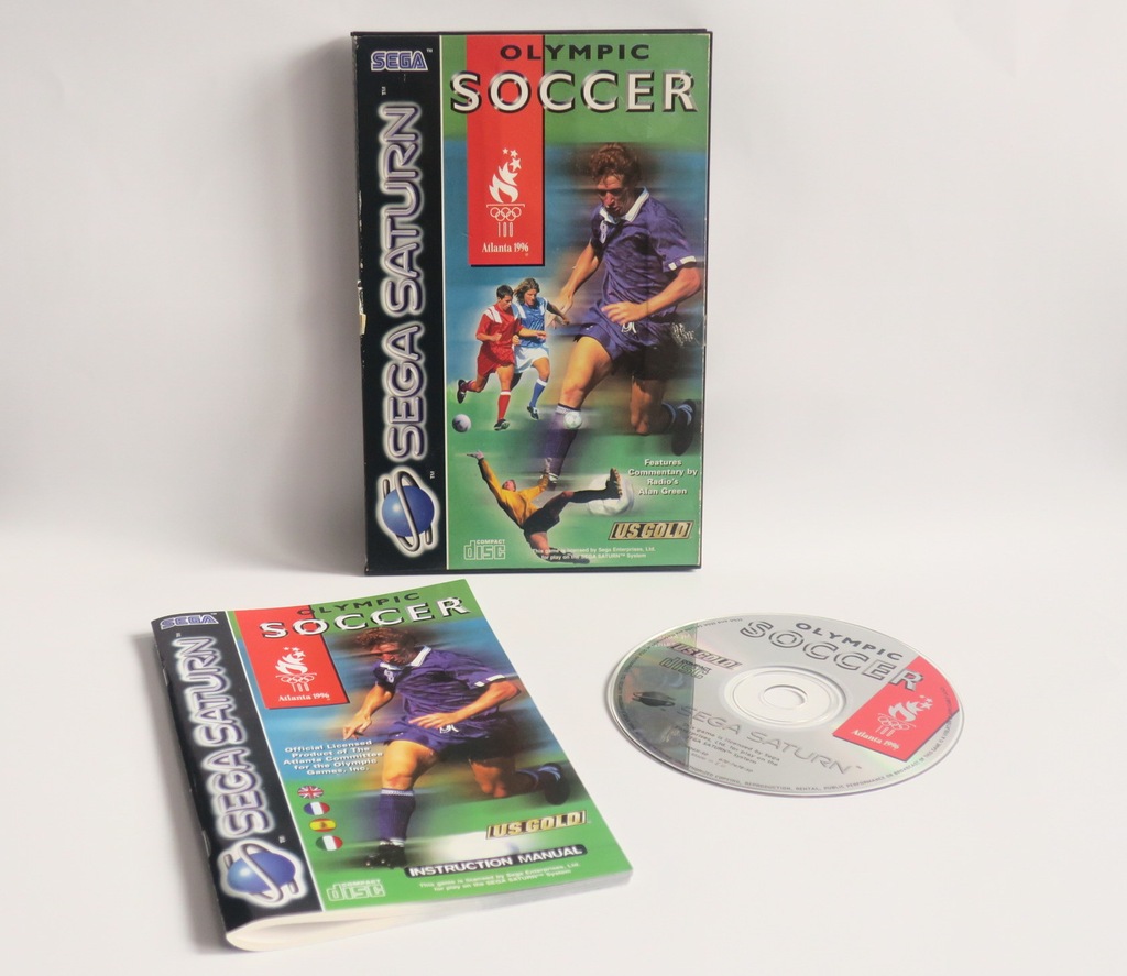 SS GRA OLYMPIC SOCCER SEGA SATURN od 1zł!