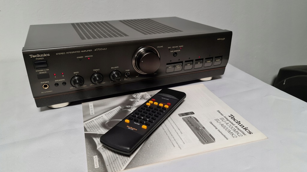 Technics SU-A700MK2 Wzmacniacz stereo + Pilot + in