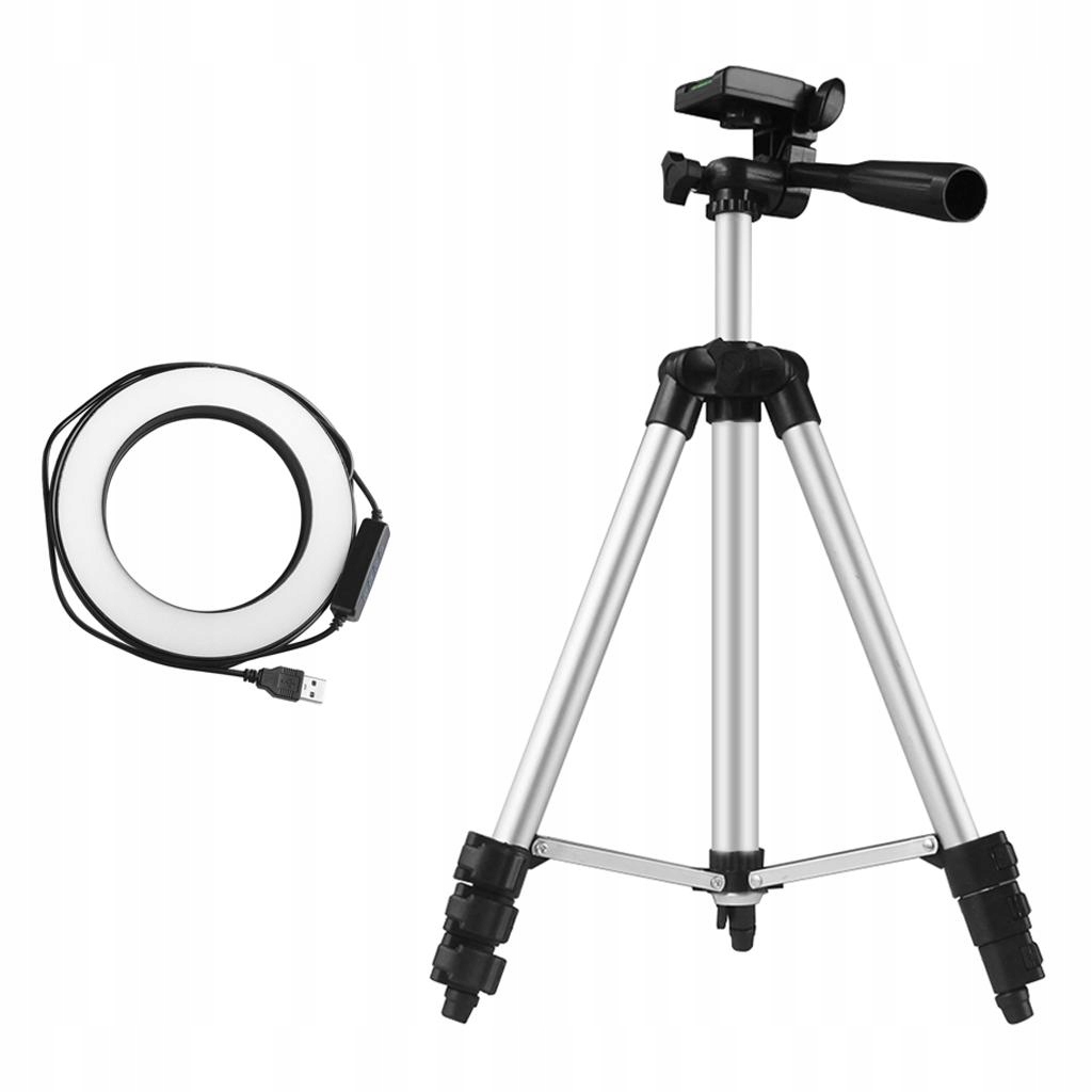 6inch Dimmable LED Kit with Tripod Stand Phone Holder Clip , Mobile Phone