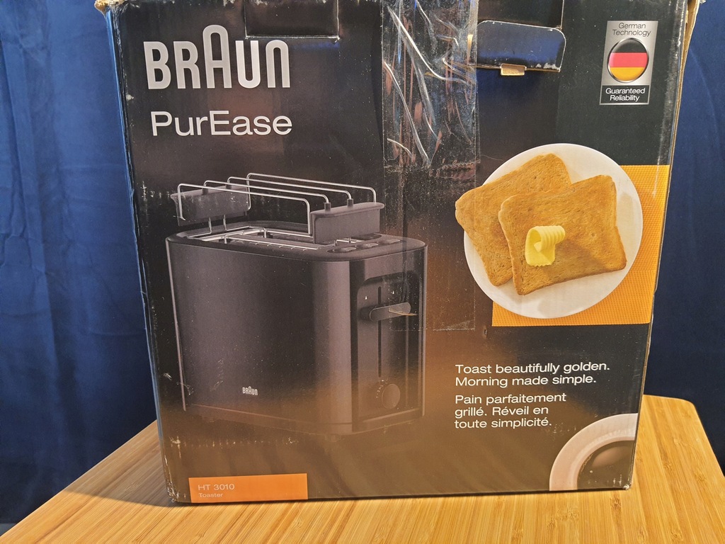 Grille Pain Braun Ht3110bk - Grille-pain, 1000 W, 1 Port, Contrôle