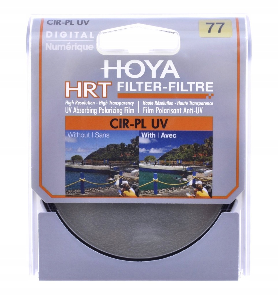 Hoya HRT 77 mm filtr polaryzacyjny