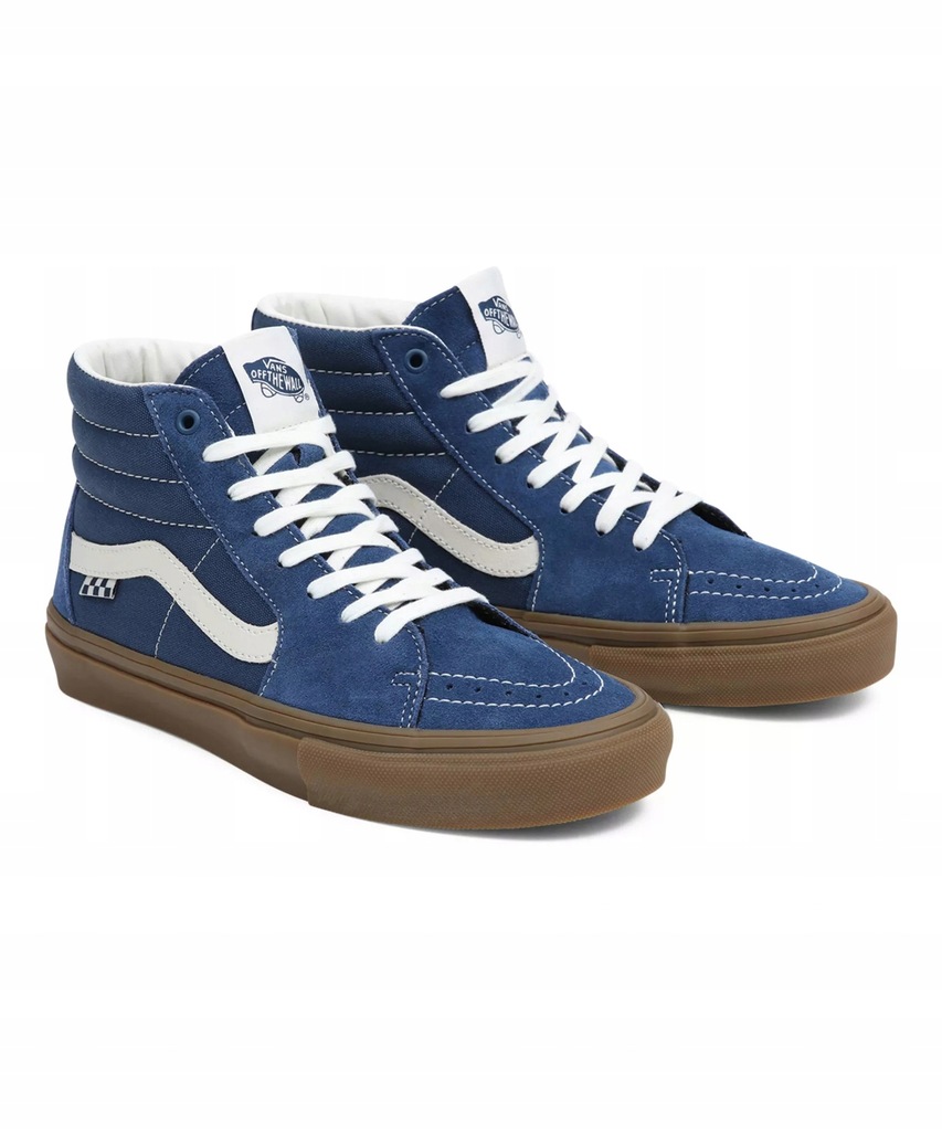 blue jean high top vans
