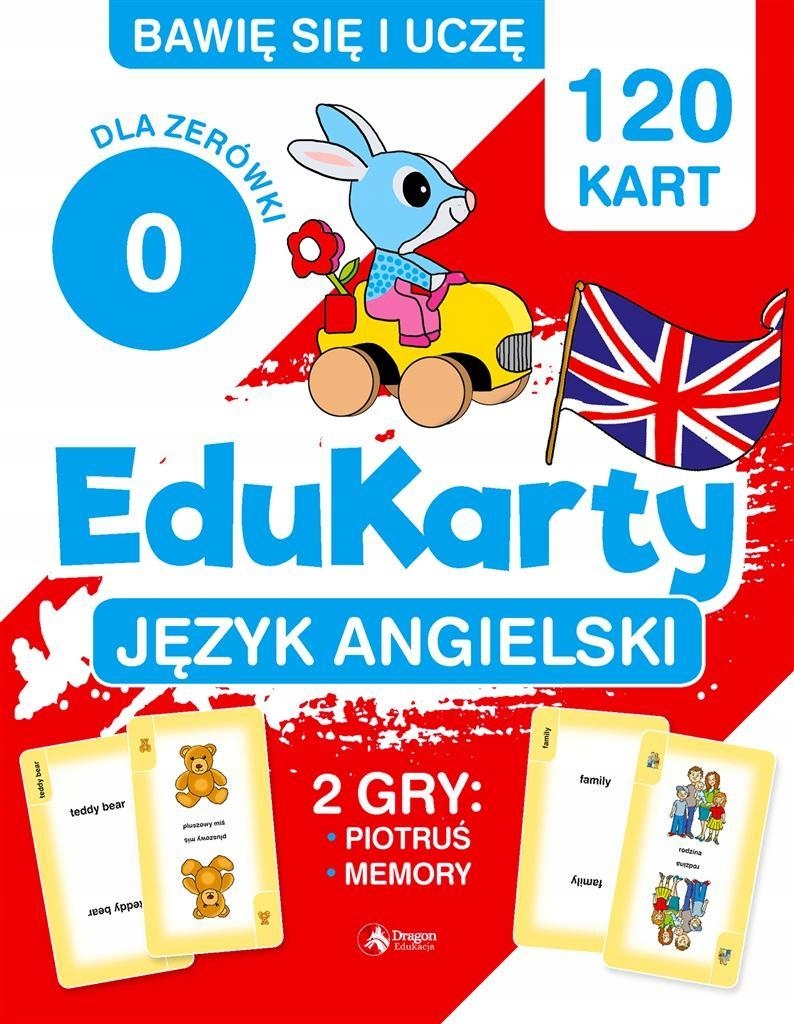 EDUKARTY. JĘZYK ANGIELSKI DLA ZERÓWKI