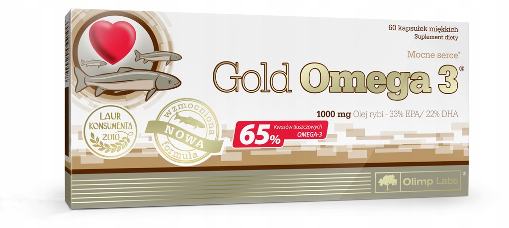 Olimp Gold Omega 3 - 60 kapsułek