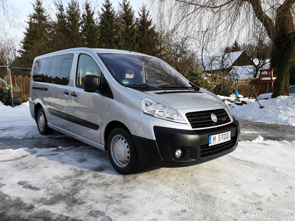 FIAT SCUDO 2.0_120KM_6osKLIMA LONG NIEMCY JAK NOWY