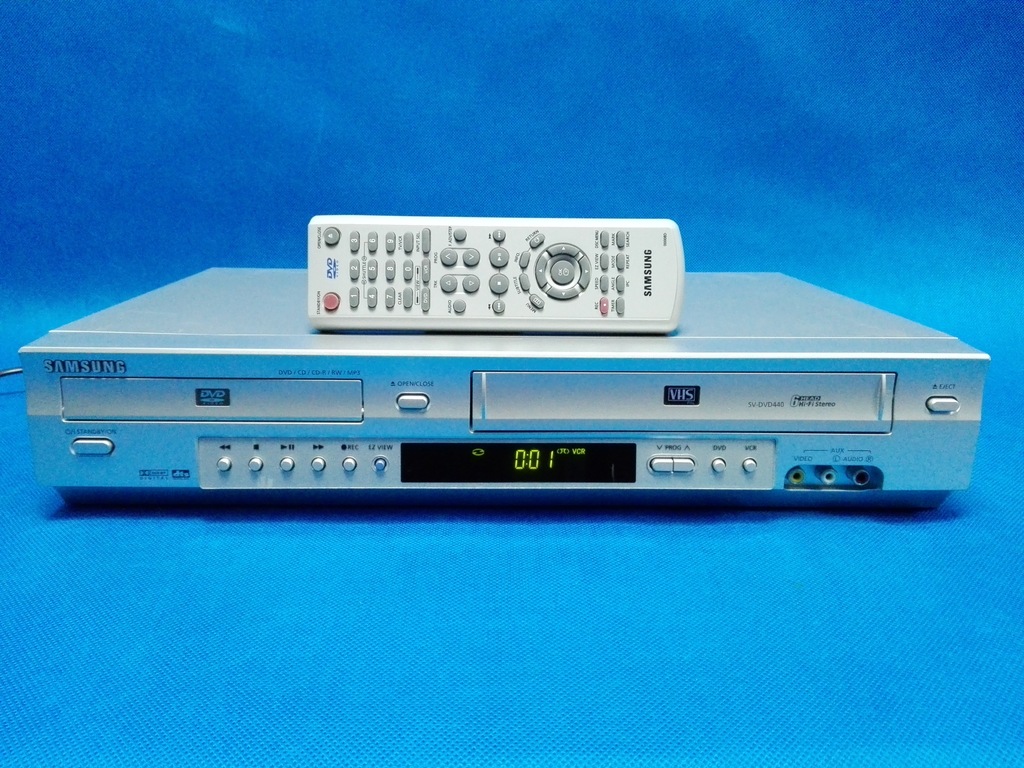 Купить Комбинированный DVD/VHS Samsung SV-DVD440/6 головок/Пульт дистанционного управления: отзывы, фото, характеристики в интерне-магазине Aredi.ru