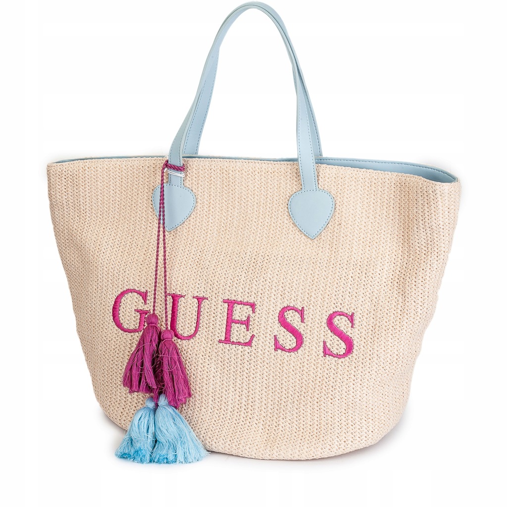TORBA PLAŻOWA GUESS E92Z13W003E-GOST ORYGINALNA