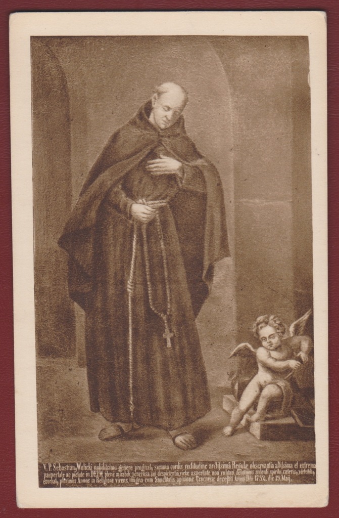 Kraków kościół reformatów obraz portret Ojca S. Wolickiego