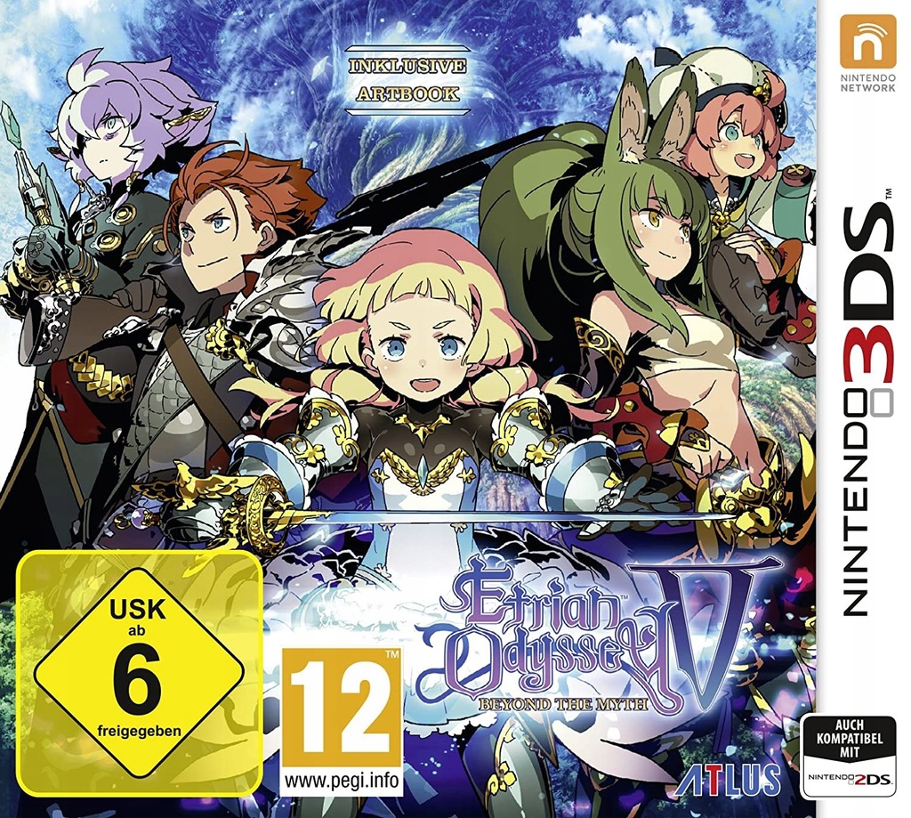 Etrian Odyssey V: Beyond the Myth 3DS RPG