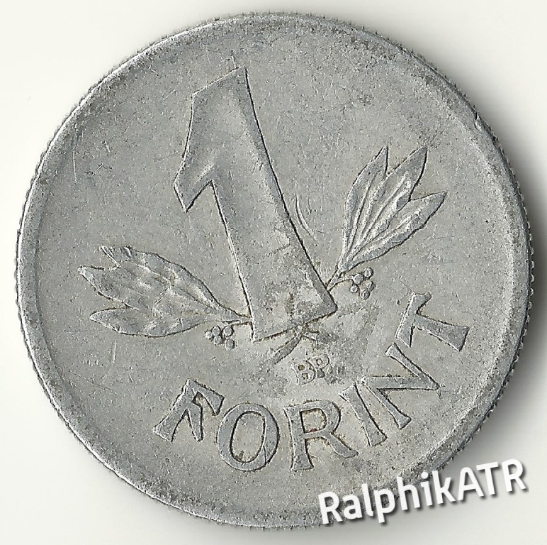 -= MONETA NR 10 - 1 FORINT 1967 - WĘGRY =-