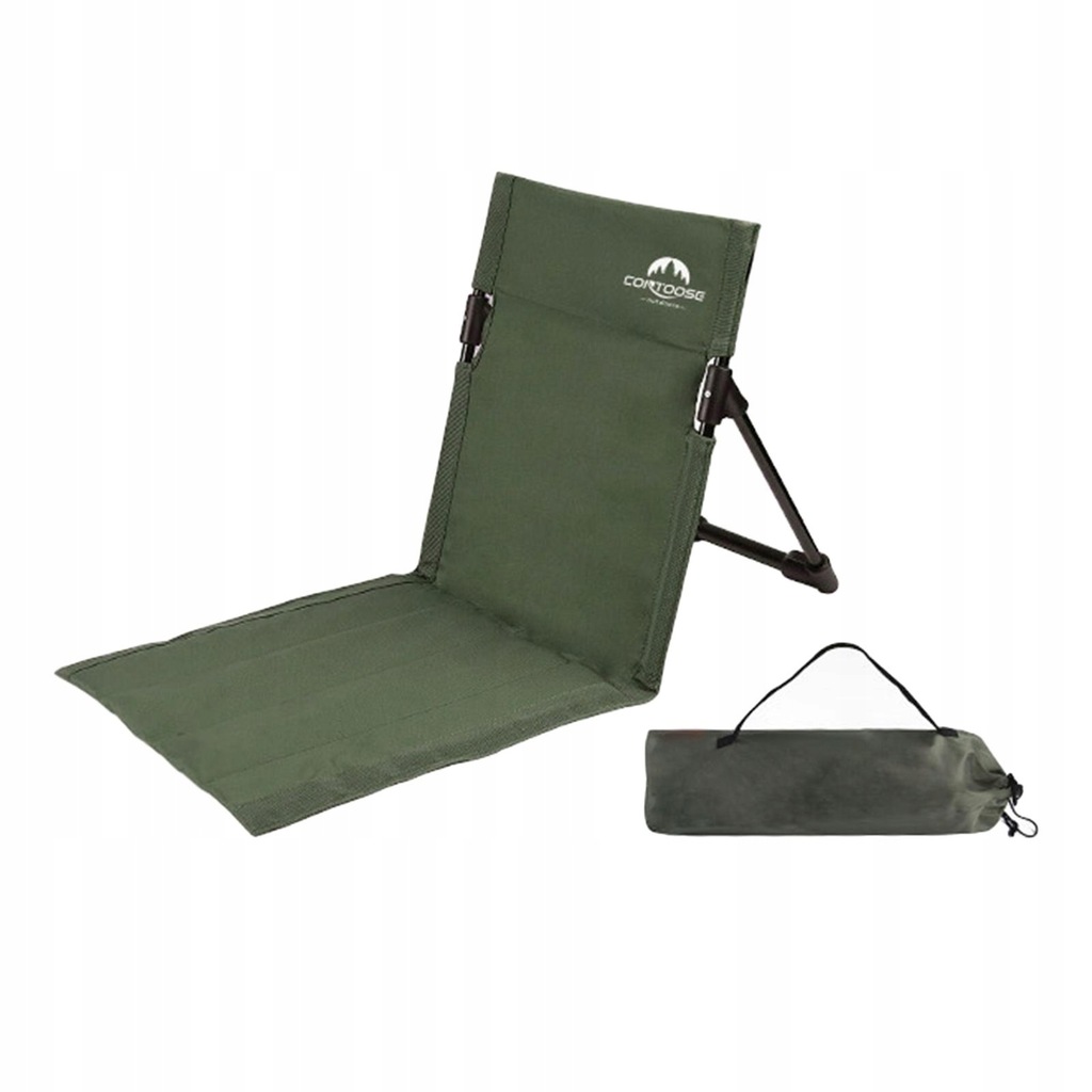 Folding Beach Chairs Camping Folding Floor Green
