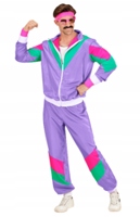 Купить СПОРТИВНЫЙ НАРЯД СПОРТИВНЫЙ КОСТЮМ ФИОЛЕТОВЫЙ 1980-е XL: отзывы ...