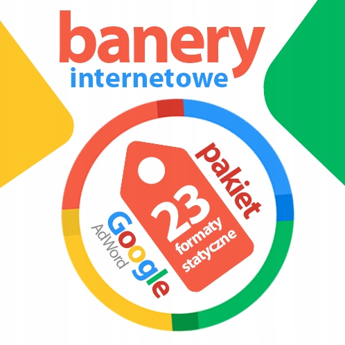 Banery Google AdWords | 23 formaty statyczne