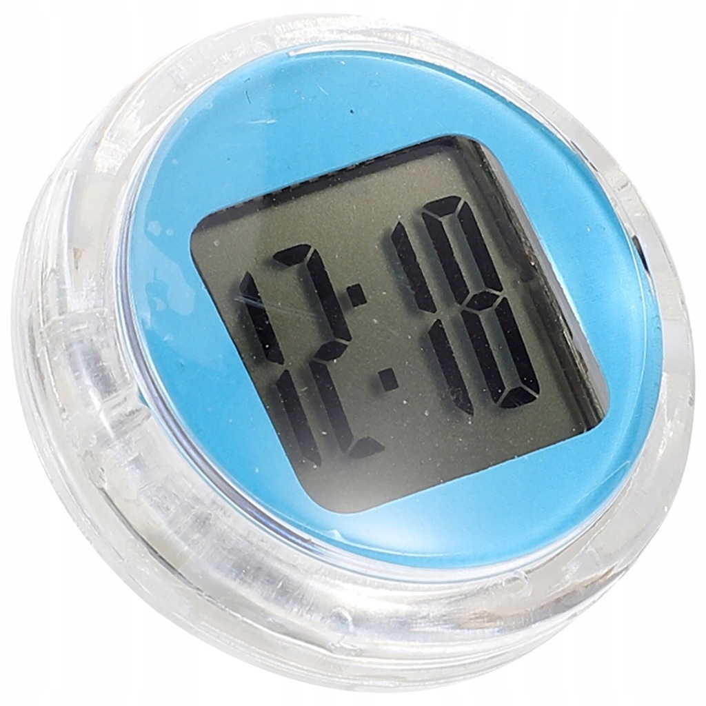 SMALL TINY CLOCK CAR CLOCKS FOR DASH MOTORCYCLE INSTRUMENT BATTERY