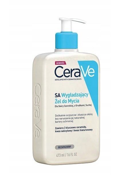 CeraVe SA 473 ml wygładzający żel do mycia