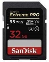 SanDisk SDHC karta 256GB Extreme PRO (300 MB/s, Cl