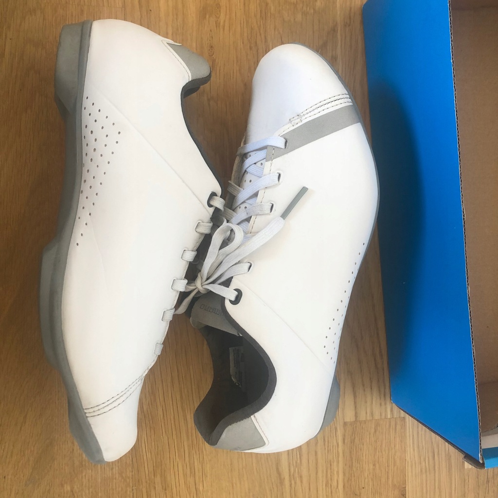 SHIMANO RT4 SPD TOURING SHOES WHITE 40