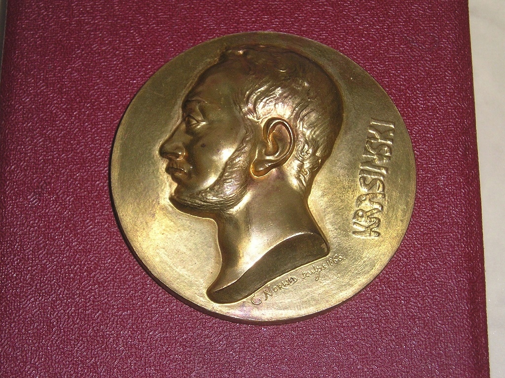 MEDAL KRASIŃSKI W 100 LECIE JEGO ZGONU SYGNOWANY i NUMEROWANY PARYŻ 1959