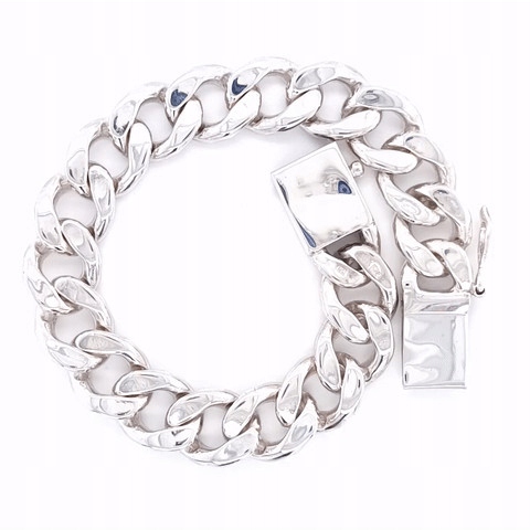 Srebrna Bransoletka Pancerka