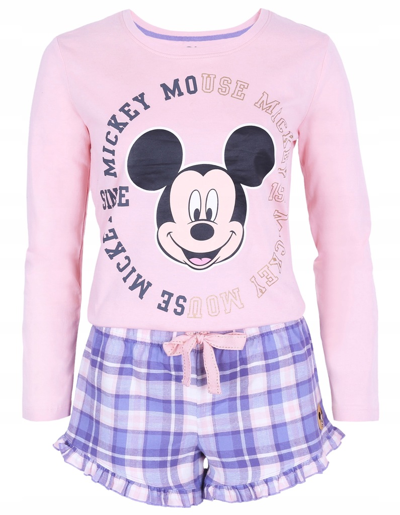 Różowo-fioletowa piżama Myszka Mickey DISNEY L