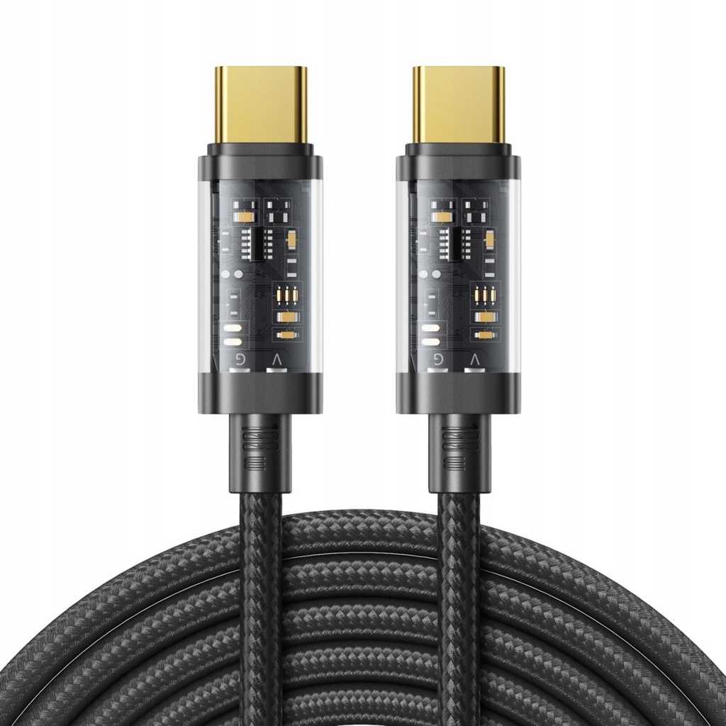 Kabel Joyroom przewód USB/USB-C 100W 2m czarny (S-CC100A20)