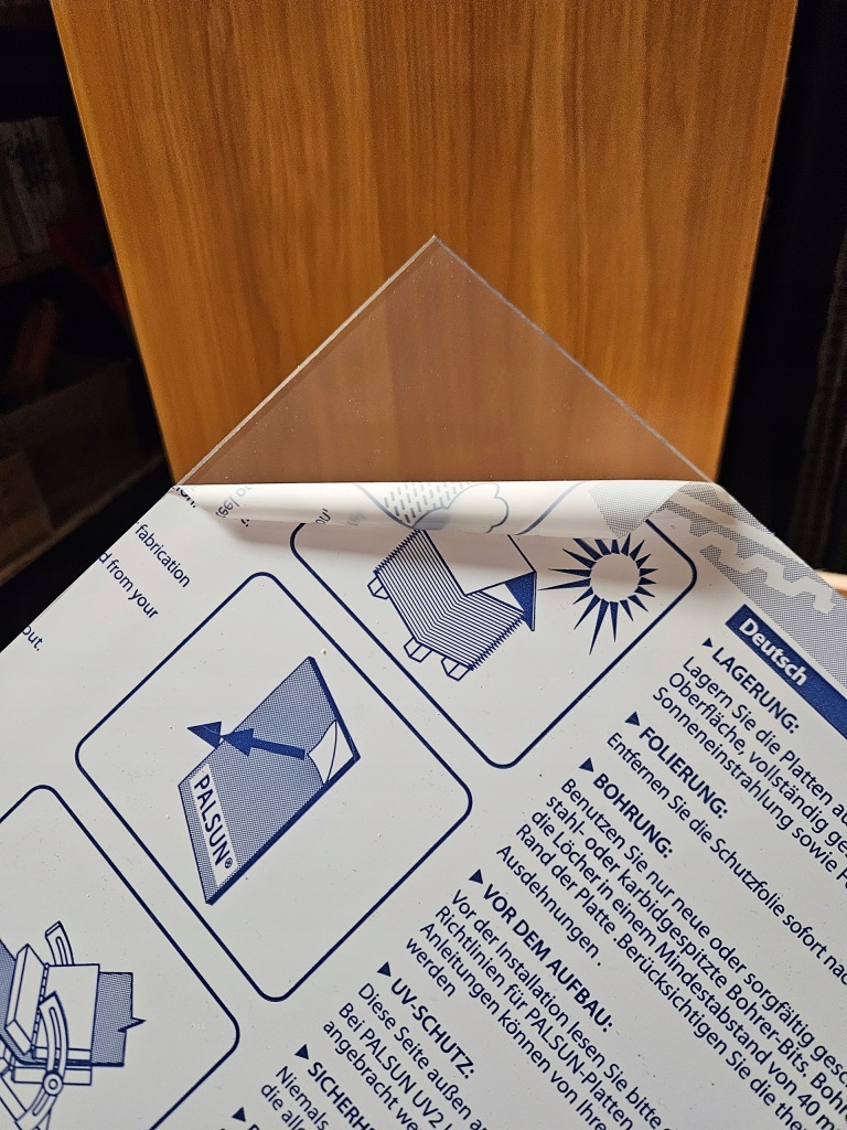 Poliwęglan lity bezbarwny formatka