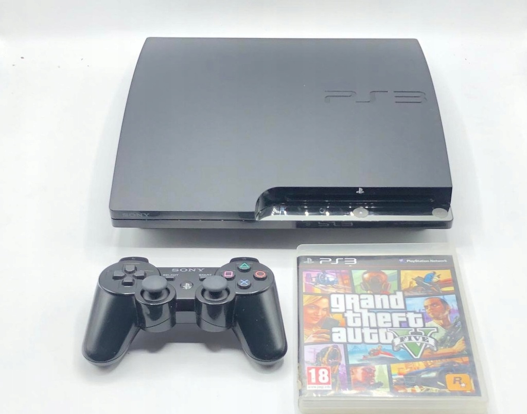 PlayStation3 PS3 Slim - GTA V 320GB OKAZJA