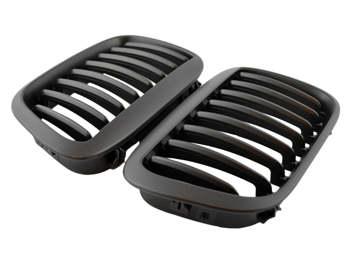 GRILL CZARNY BMW E46 SHADOW 98-01 NERKI MAT SEDAN