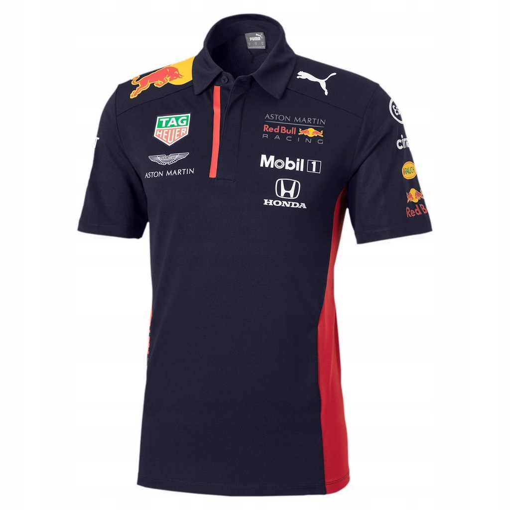 2020 Koszulka polo PUMA Red Bull Racing Team XL